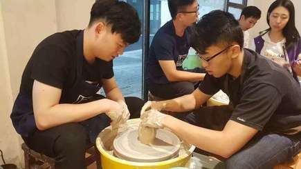 Pottery corporate team building activities Singapore